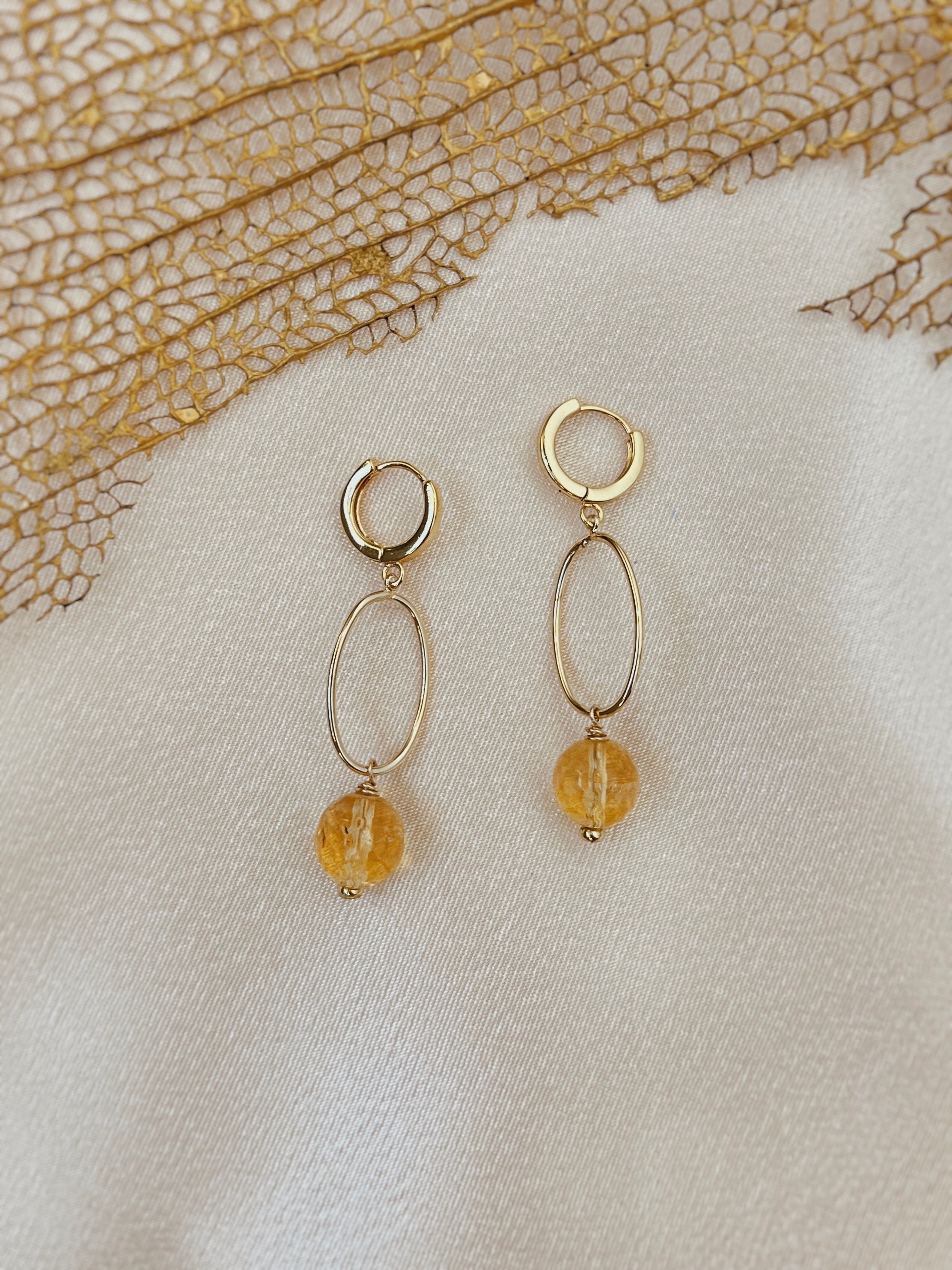 Citrine huggies