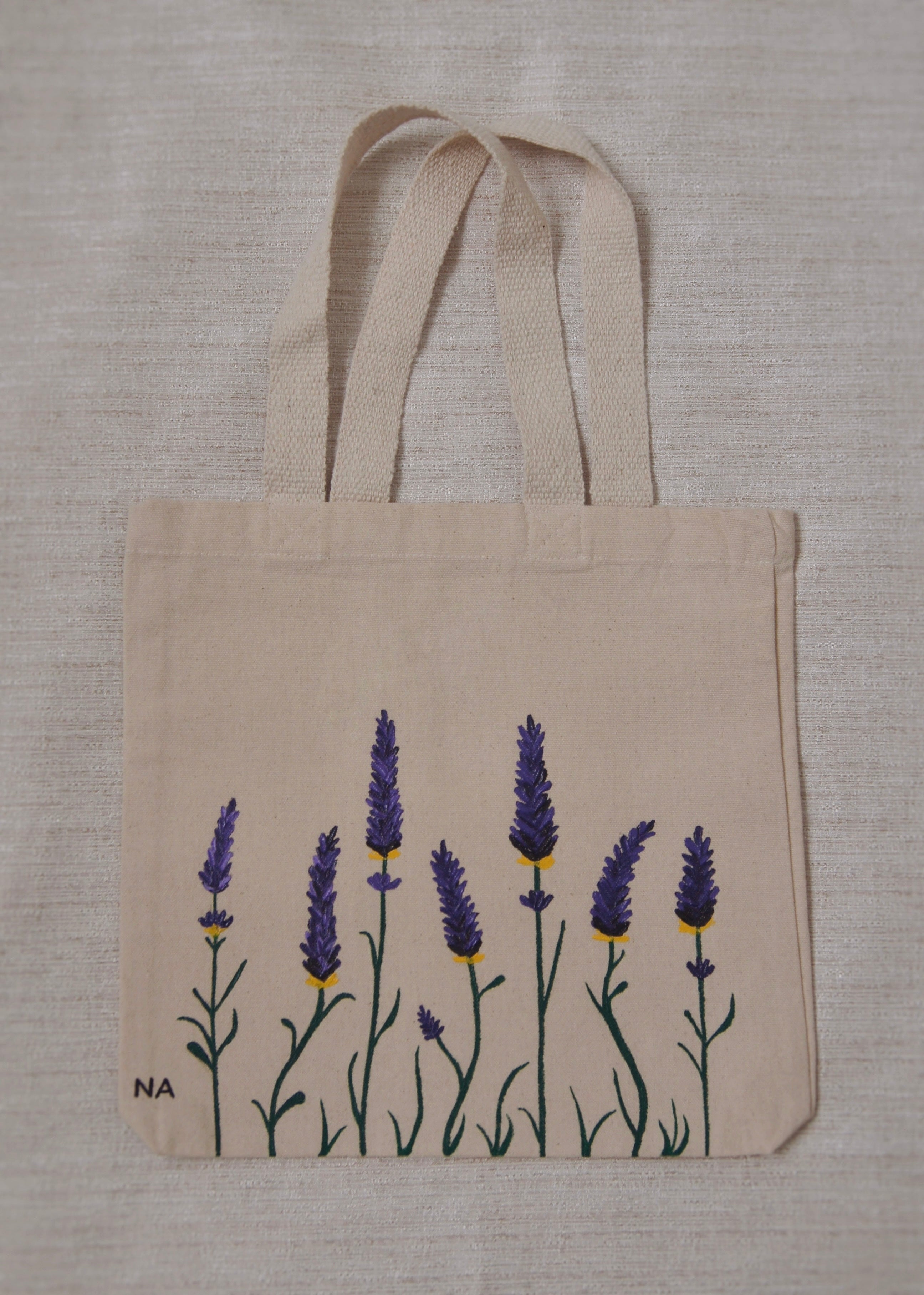 Lavender mini tote