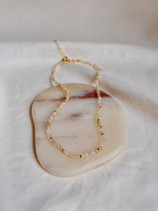 Citrine choker