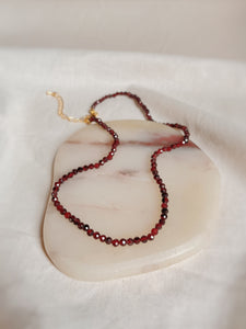 Garnet choker