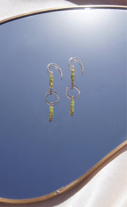 Peridot earrings